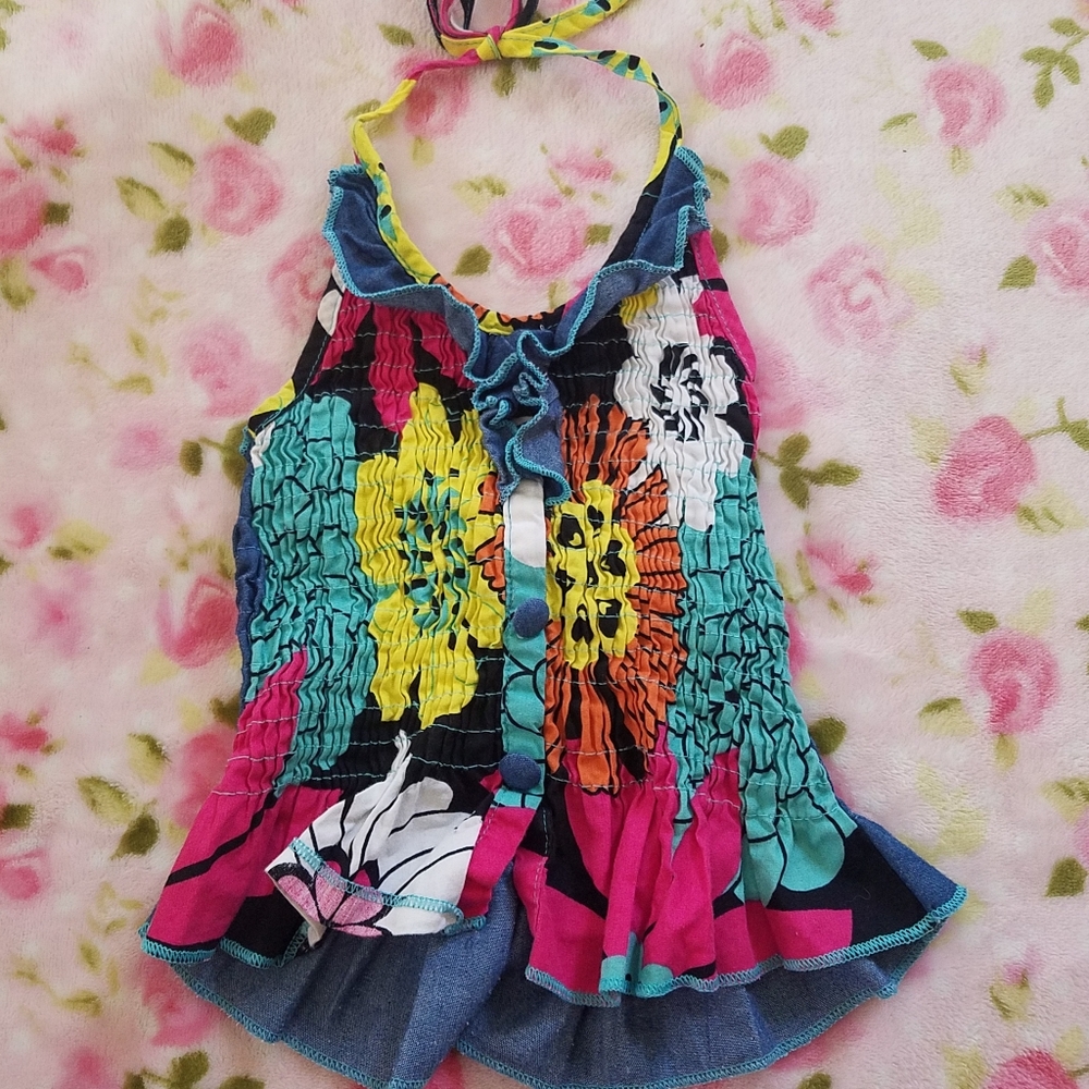 LELE vintage halter top